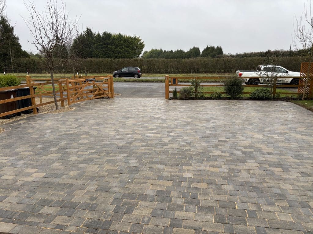 Block paving