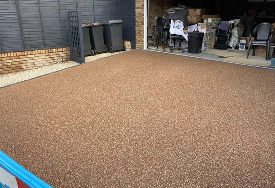 Resin bound driveway installed in Newbury