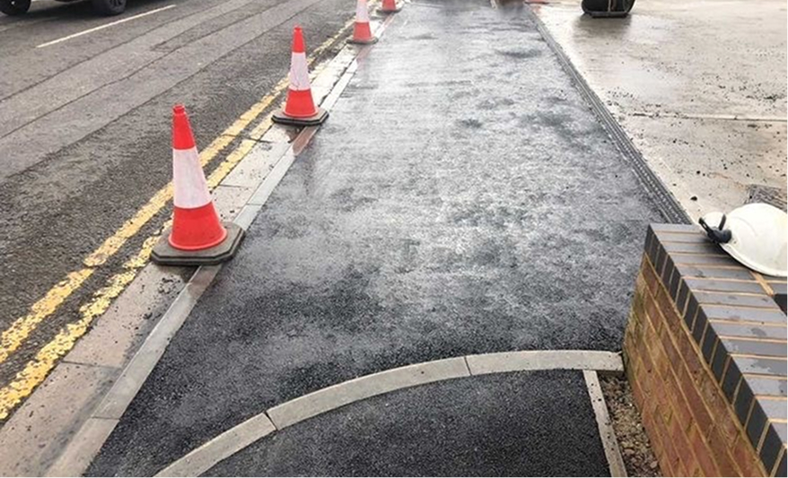 Tarmac driveway installation in Andover by Test Valley Paving