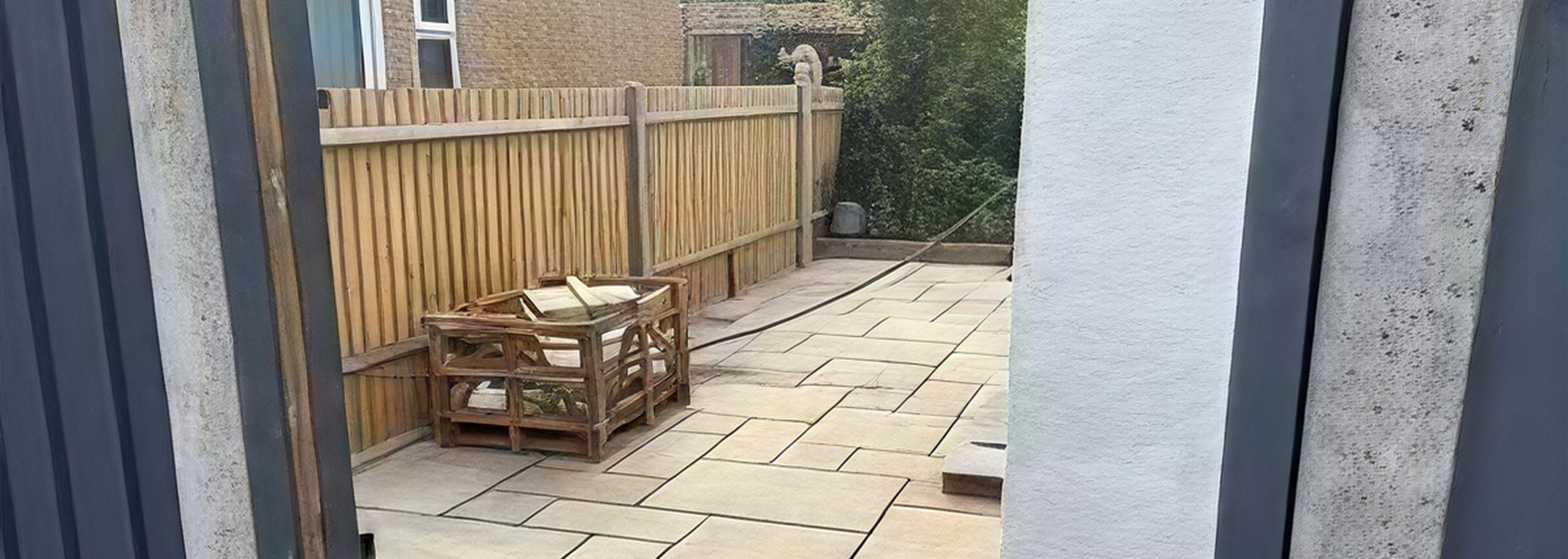 Patio installed by Test Valley Paving